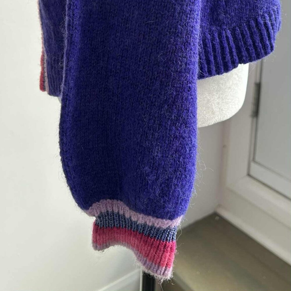 Lilly Pulitzer Ombré Knit Twin Set Cardigan and Shell in Pink & Violet – US S - Picture 7 of 13